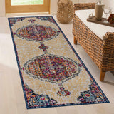 Tigrit Blue & Orange 2300 Runner Rug