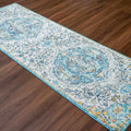 Tigrit Blue 2301 Runner Rug