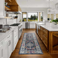 Tigriv Navy 2313 Runner Rug