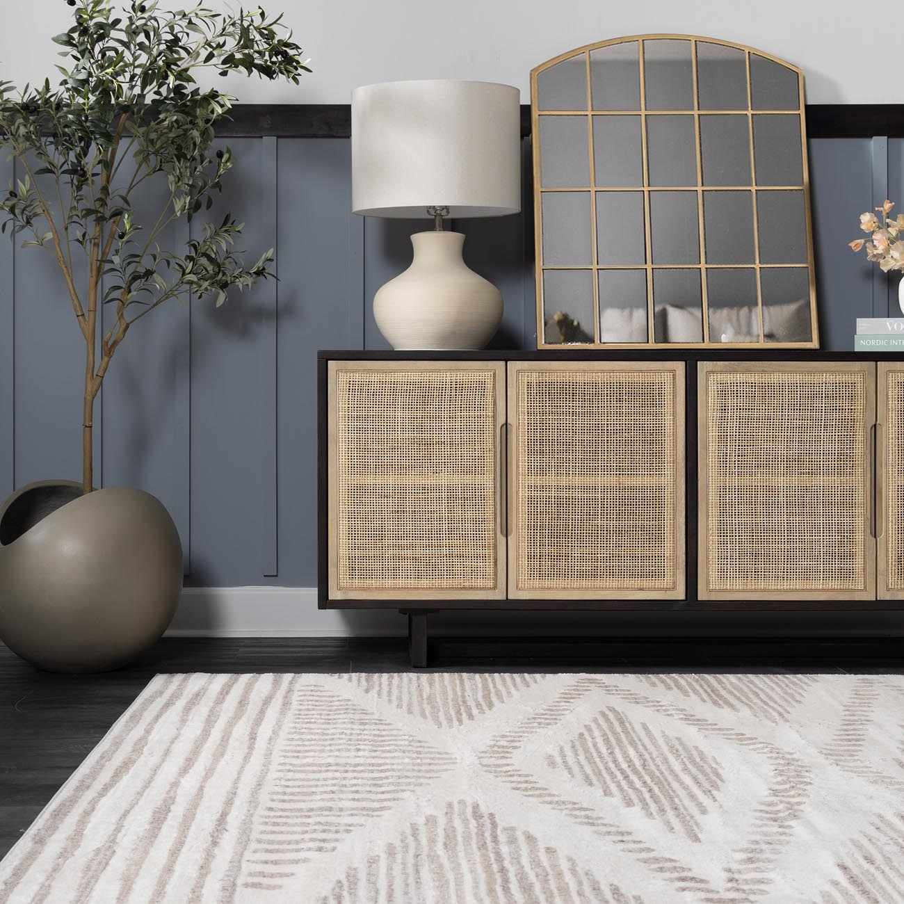 Tigrisis Beige 2328 Runner Rug
