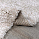 Siari Oatmeal  Shag Rug
