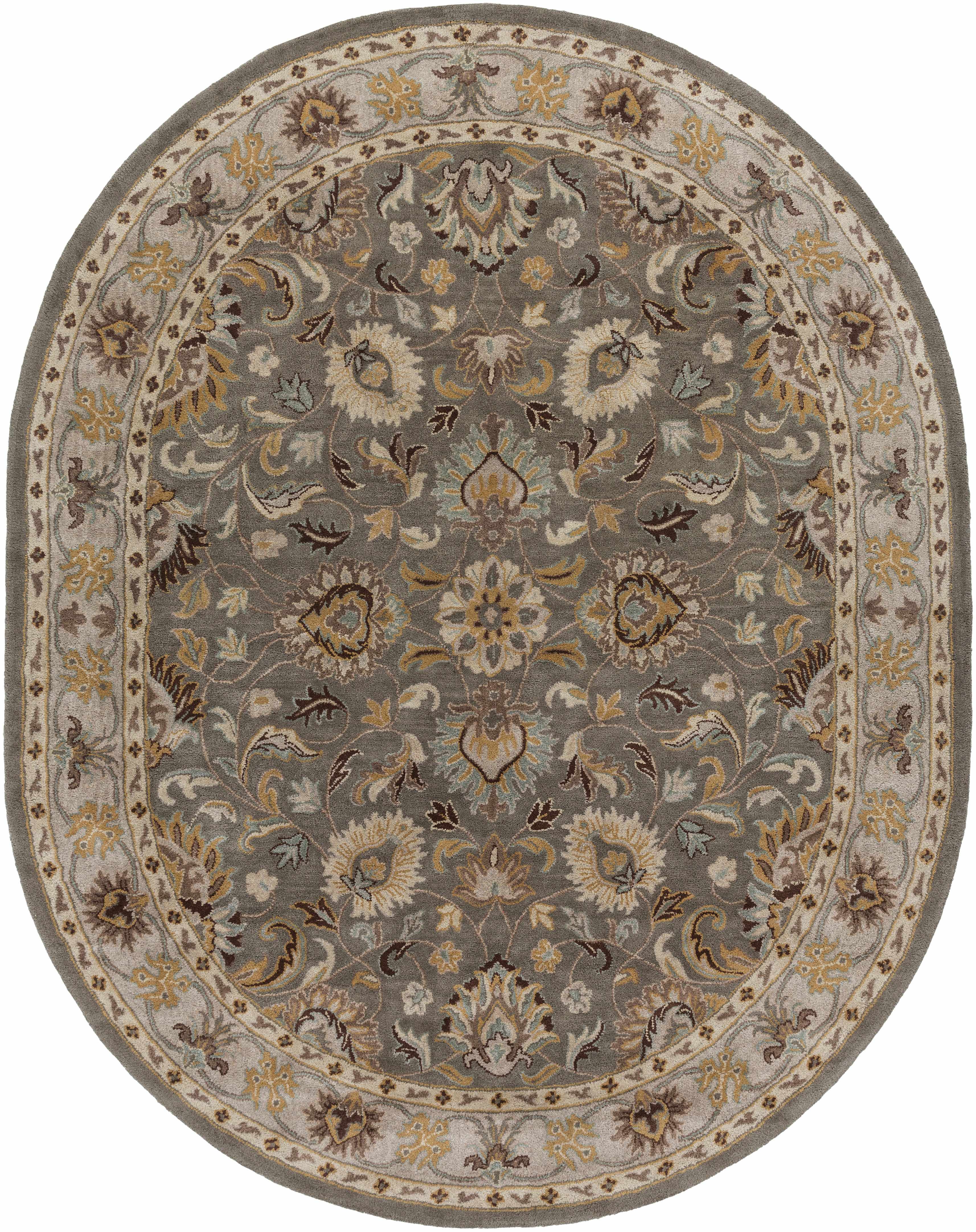 Cherryfield Hand Tufted Taupe 1005 Runner Rug