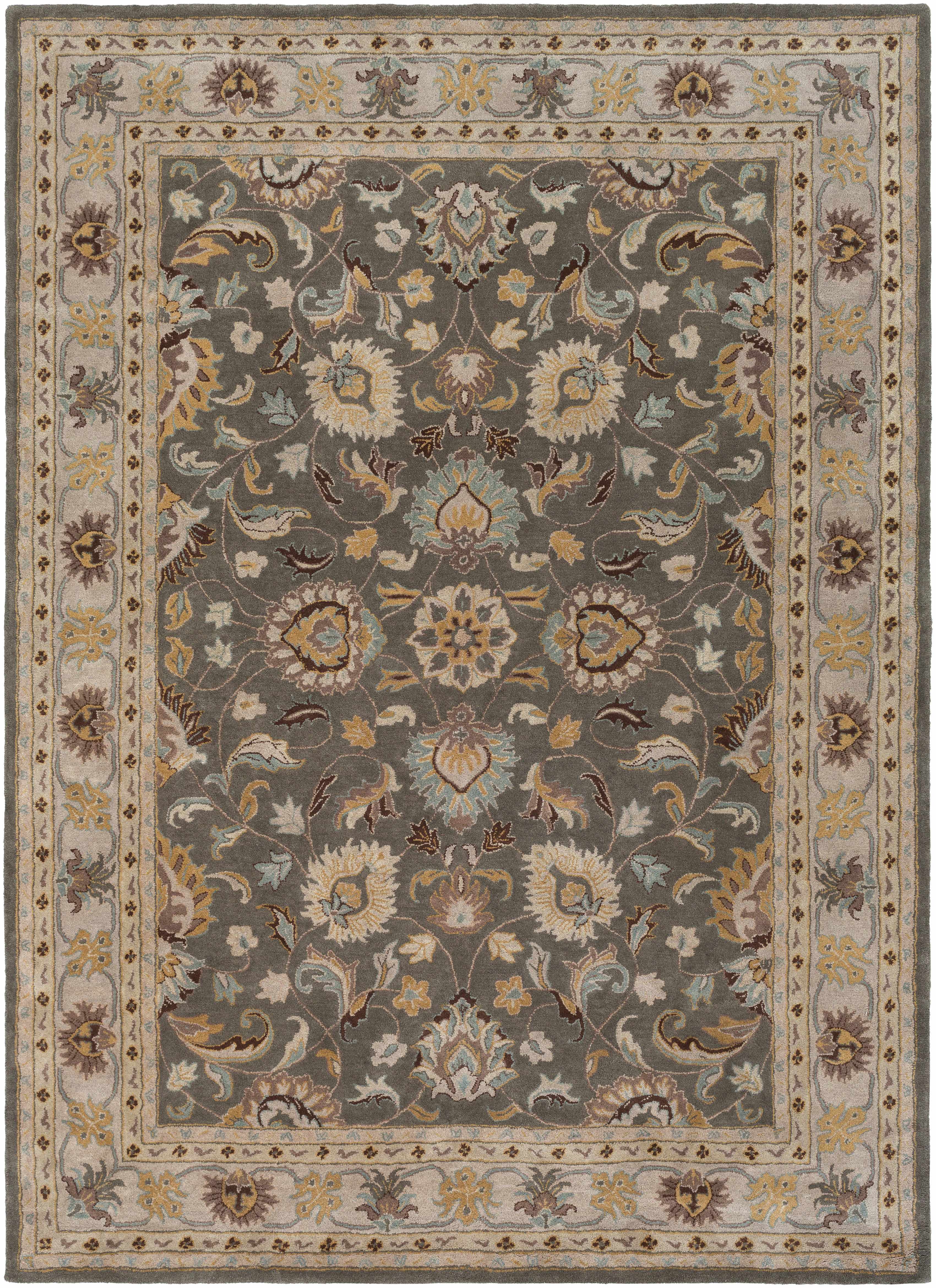 Cherryfield Hand Tufted Taupe 1005 Runner Rug