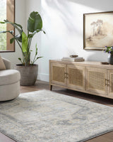 Vaeda Blue Medallion Runner Rug