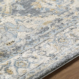 Vaeda Blue Medallion Runner Rug