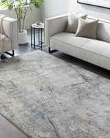 Urowo Blue Runner Rug