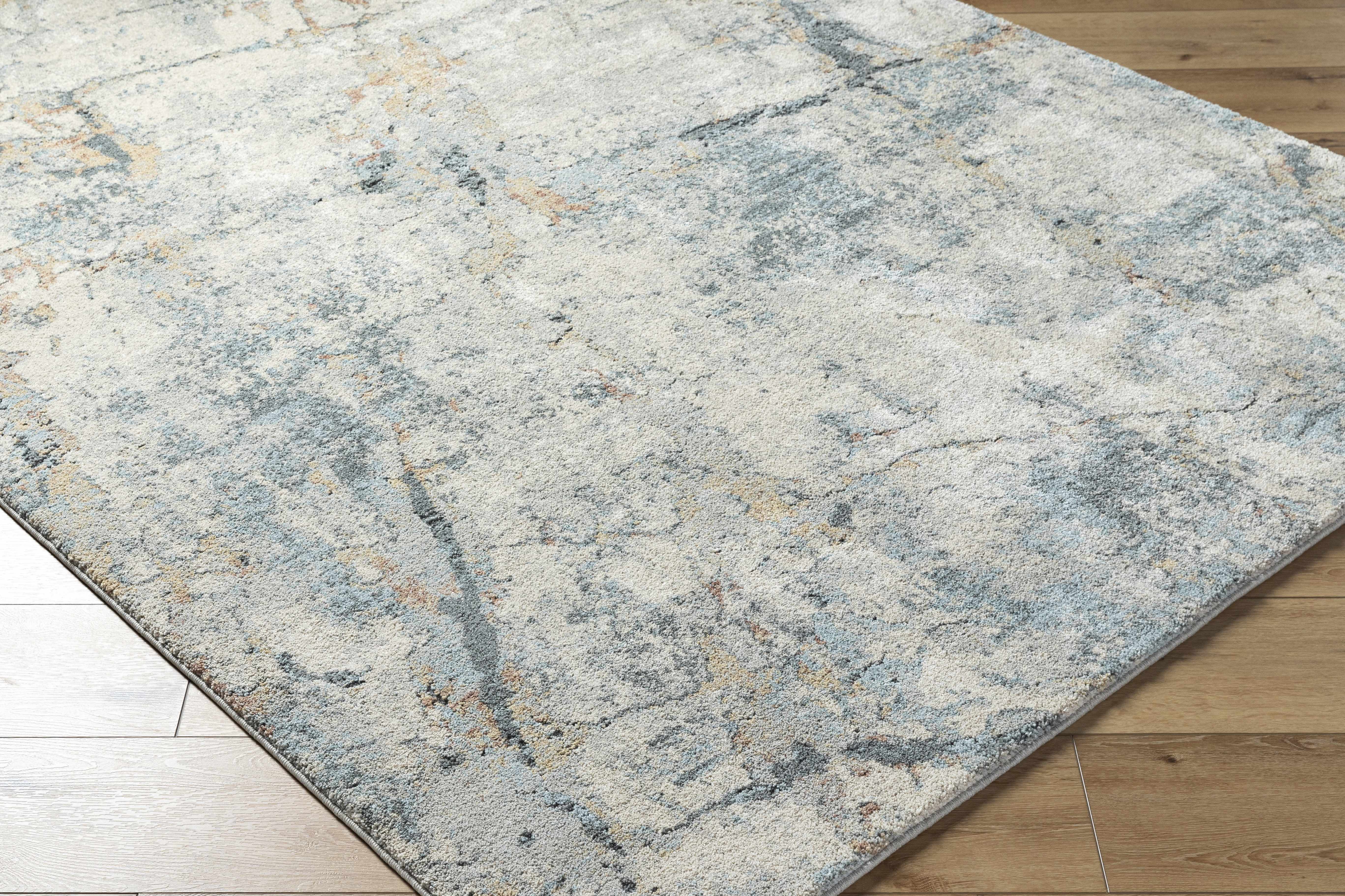 Urowo Blue Runner Rug
