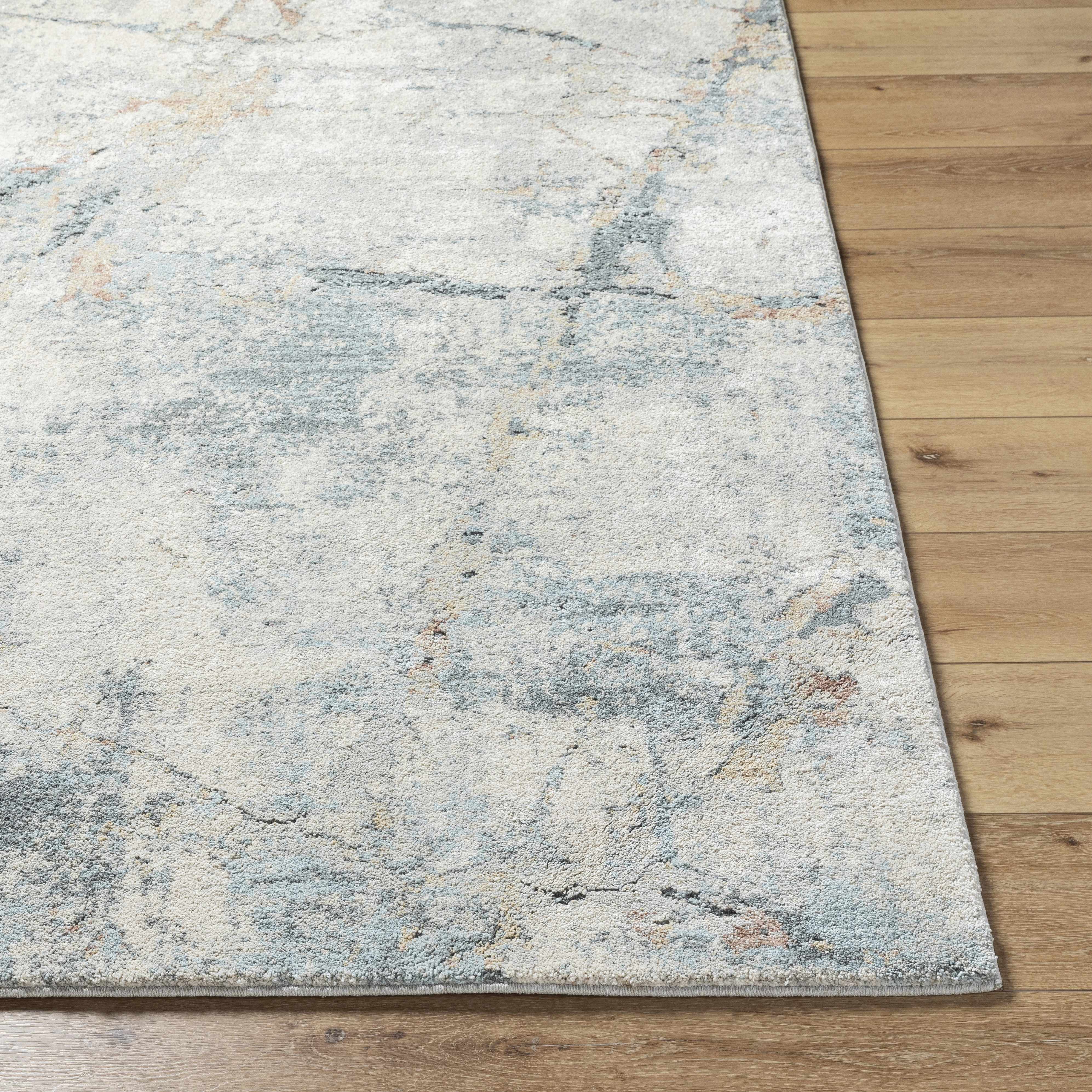 Urowo Blue Runner Rug