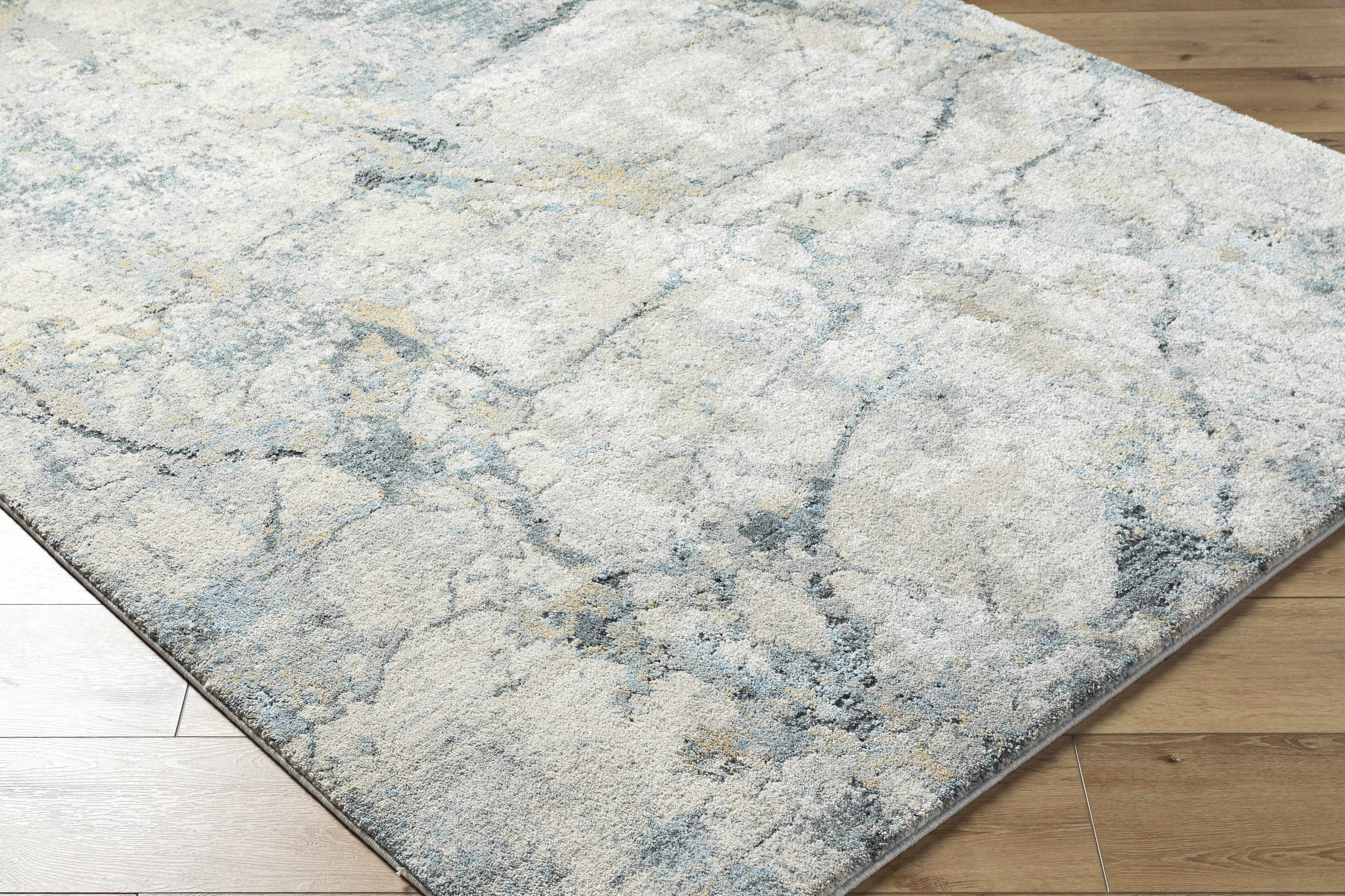 Urowo Light Gray Runner Rug