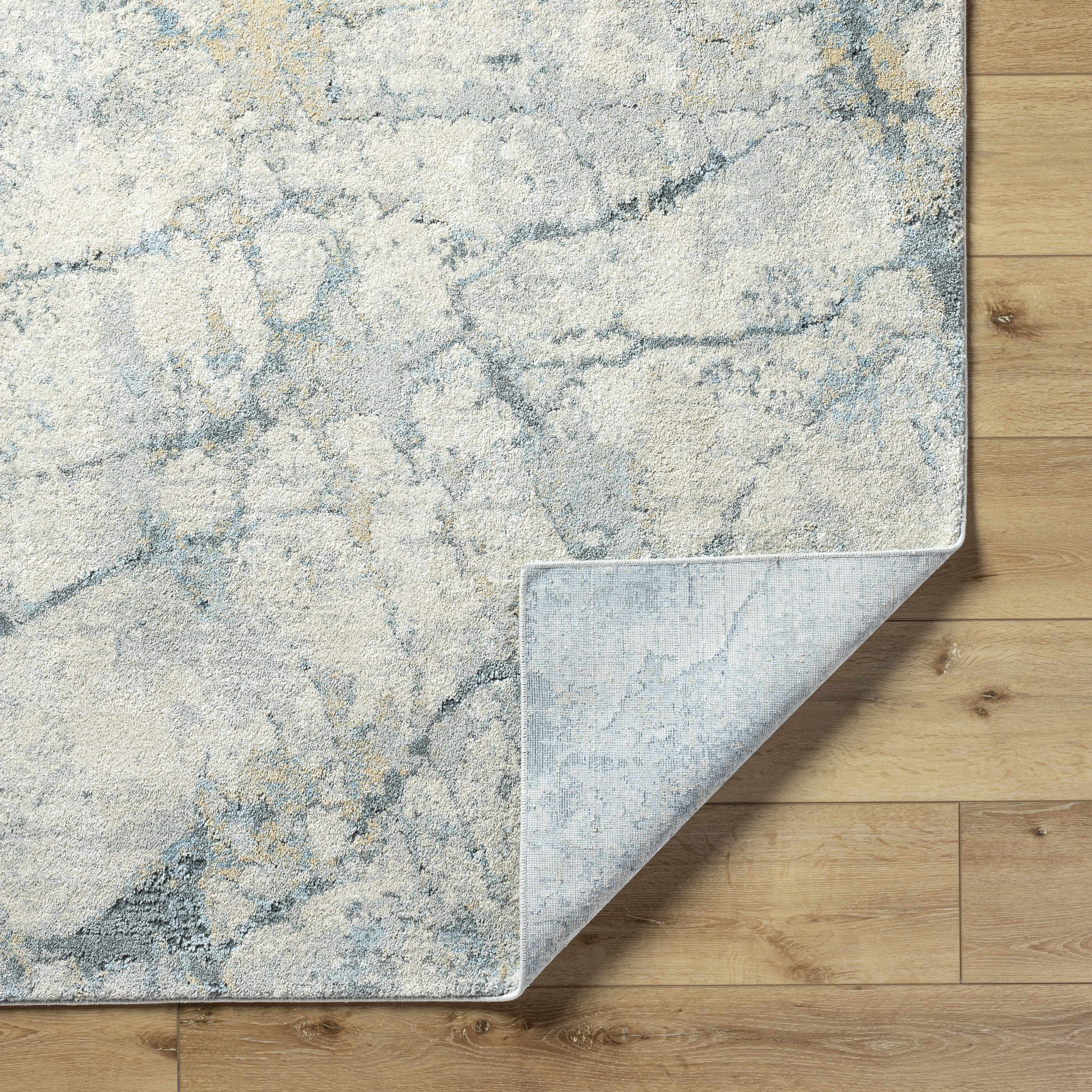 Urowo Light Gray Runner Rug