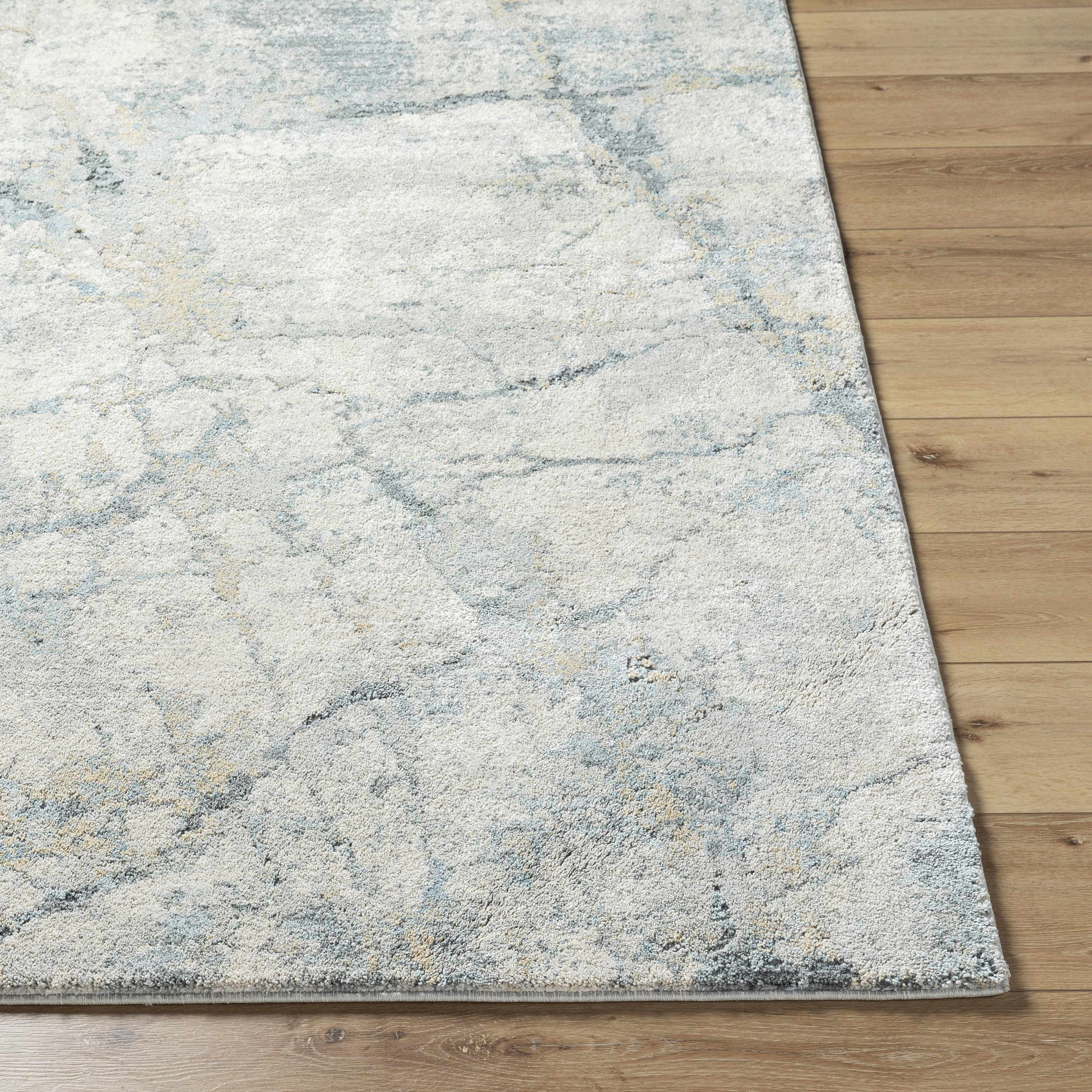 Urowo Light Gray Runner Rug