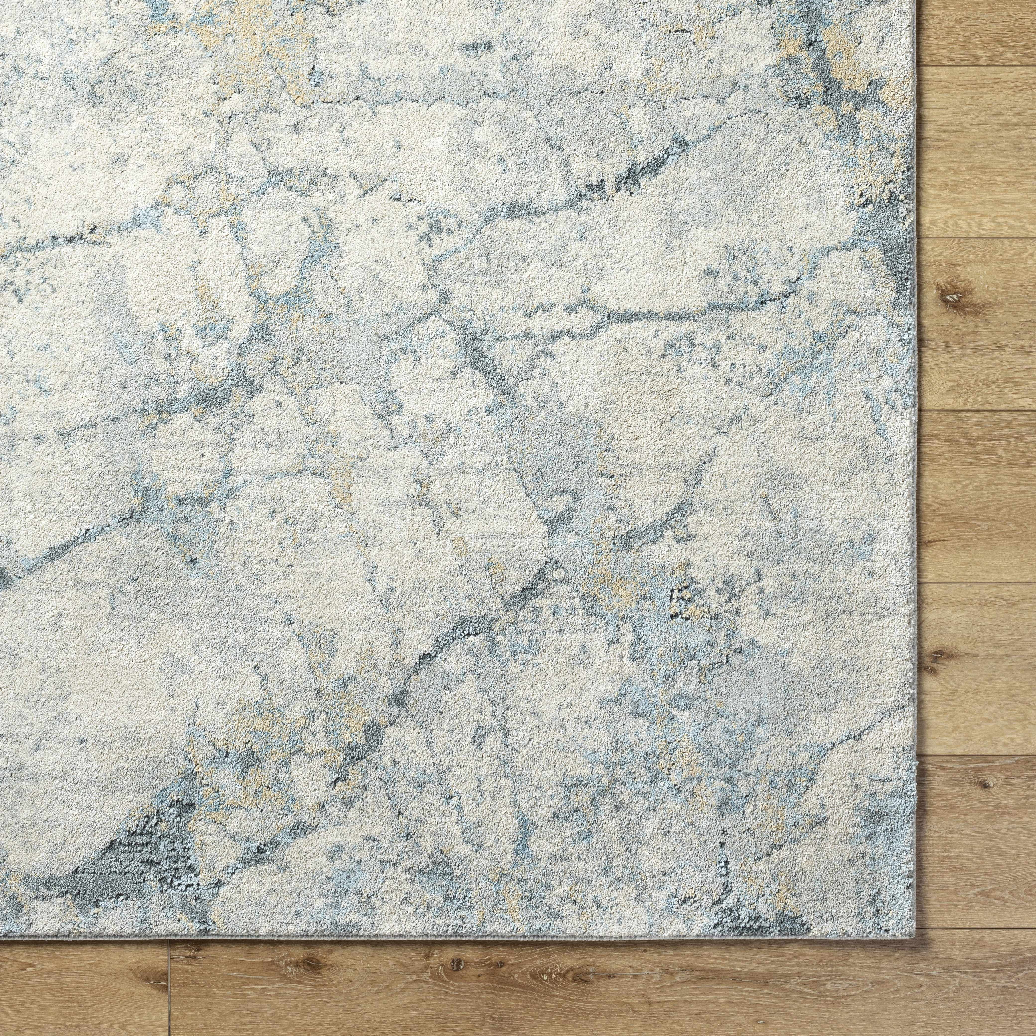 Urowo Light Gray Runner Rug