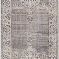 Cream Brown Zola Runner Rug