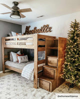 Tigris Swiss Cross Ivory & Gray 2322 Runner Rug