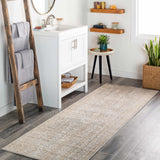 Buguey Beige Runner Rug