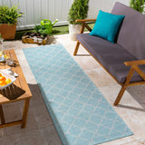 Aqua Moolap Outdoor Rug