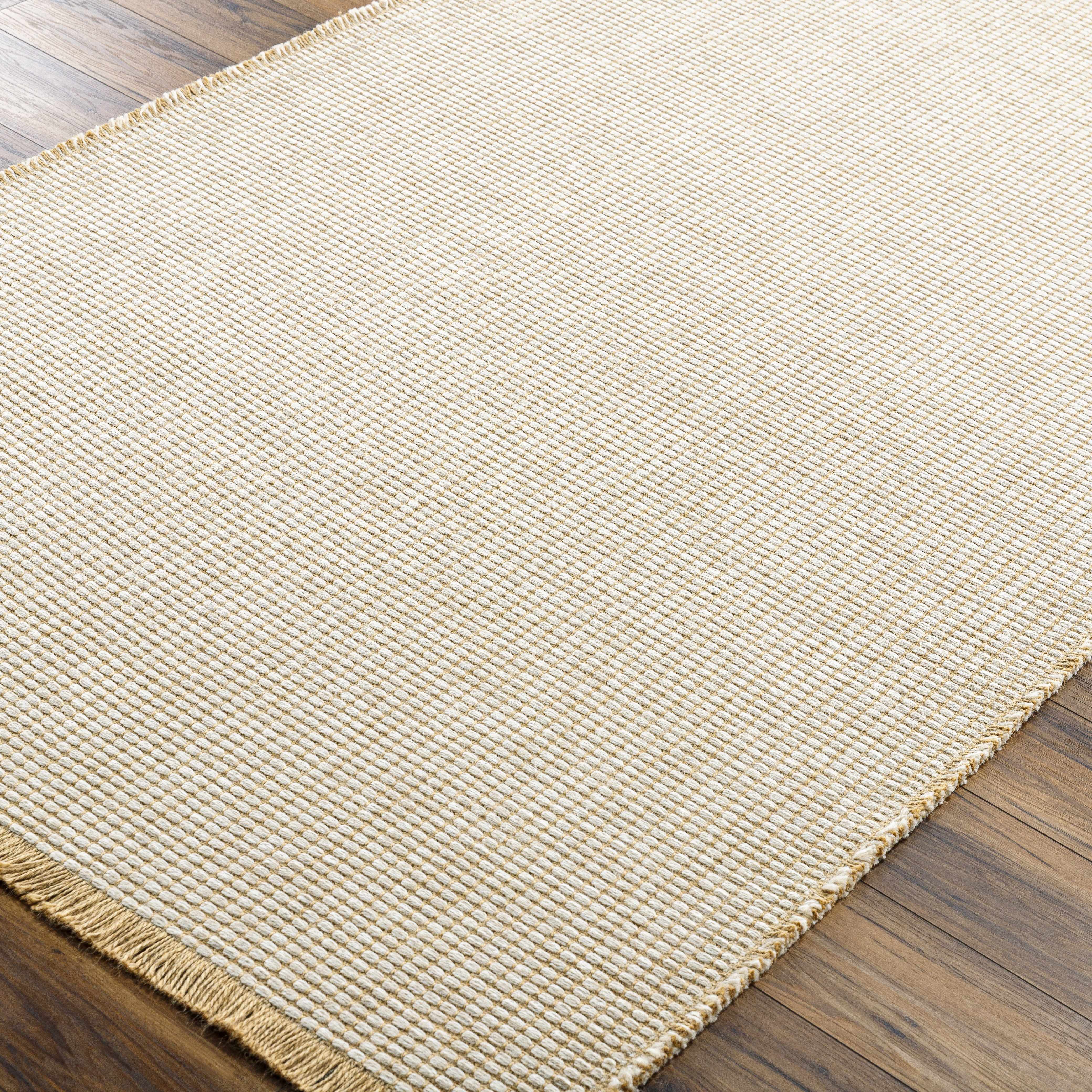 Kimi Jute Cream Runner Rug - Surya X Becki Owens