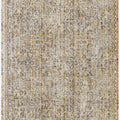 Margaret Damask Beige & Blue Washable 7ft Runner Rug - Livabliss x Becki Owens