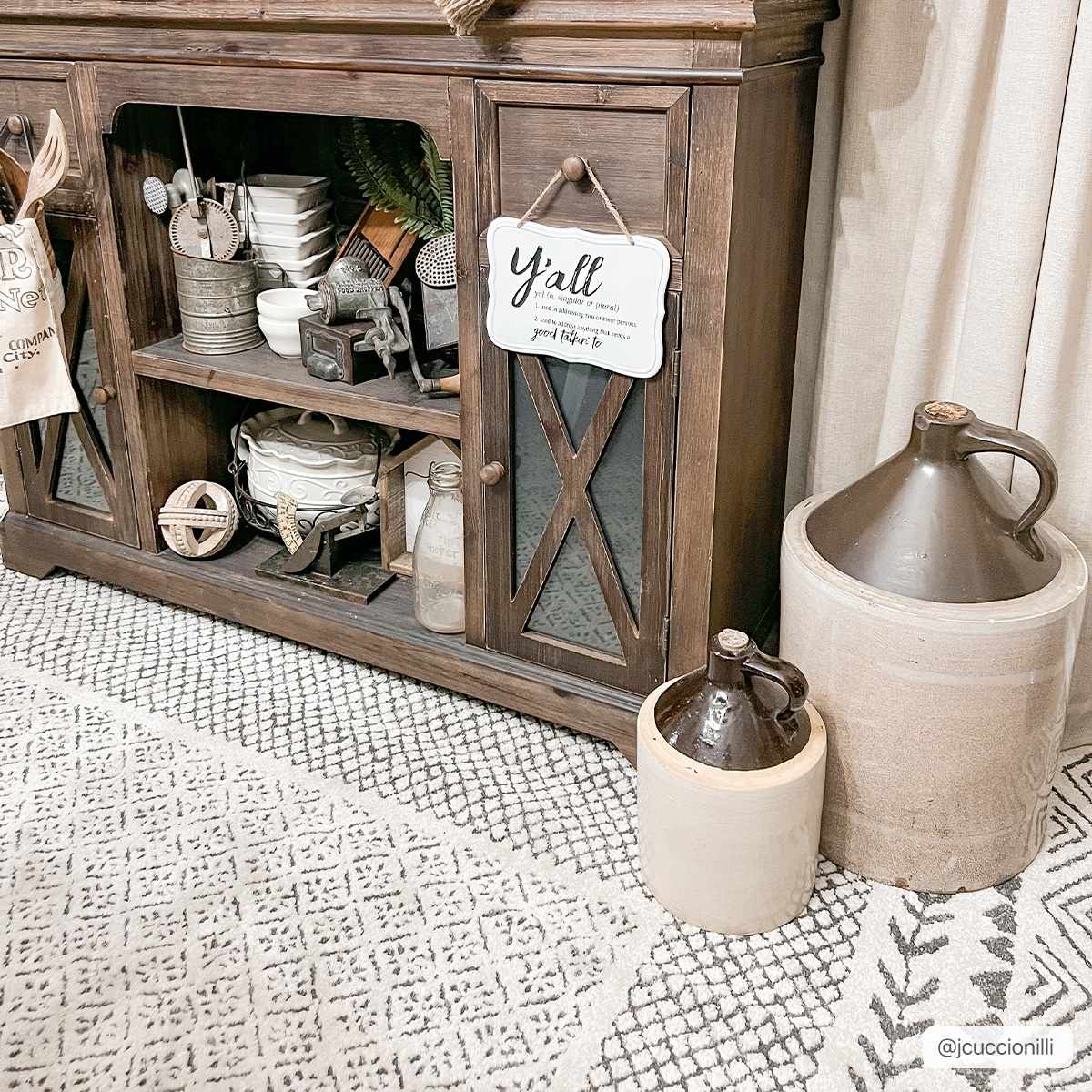 Burdette Soft Neutral Runner Rug