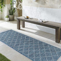 Dark Aqua Moolap Outdoor Rug