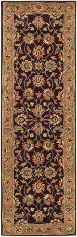 Cherryfield Hand Tufted Burgundy 1024 Runner Rug