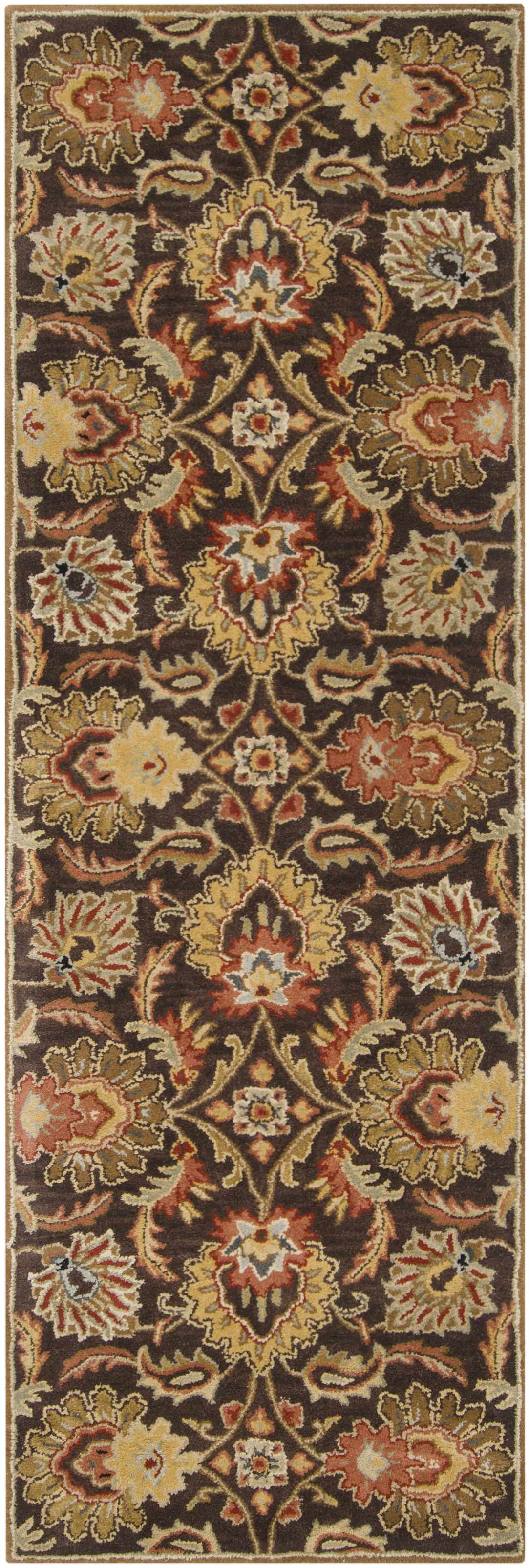 Chesterton Hand Tufted Brown 1028 Runner Rug