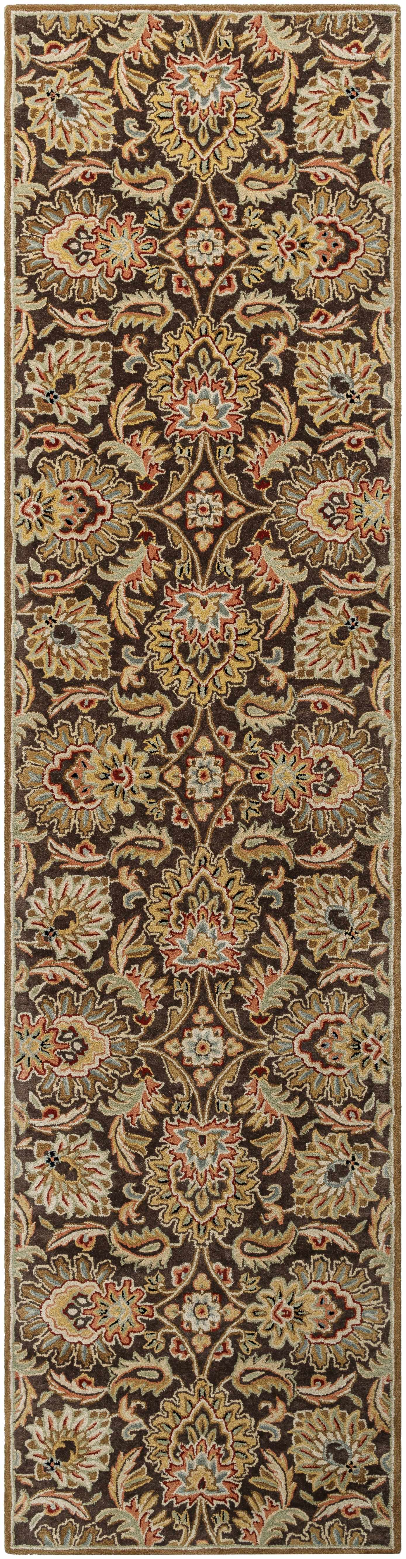 Chesterton Hand Tufted Brown 1028 Runner Rug