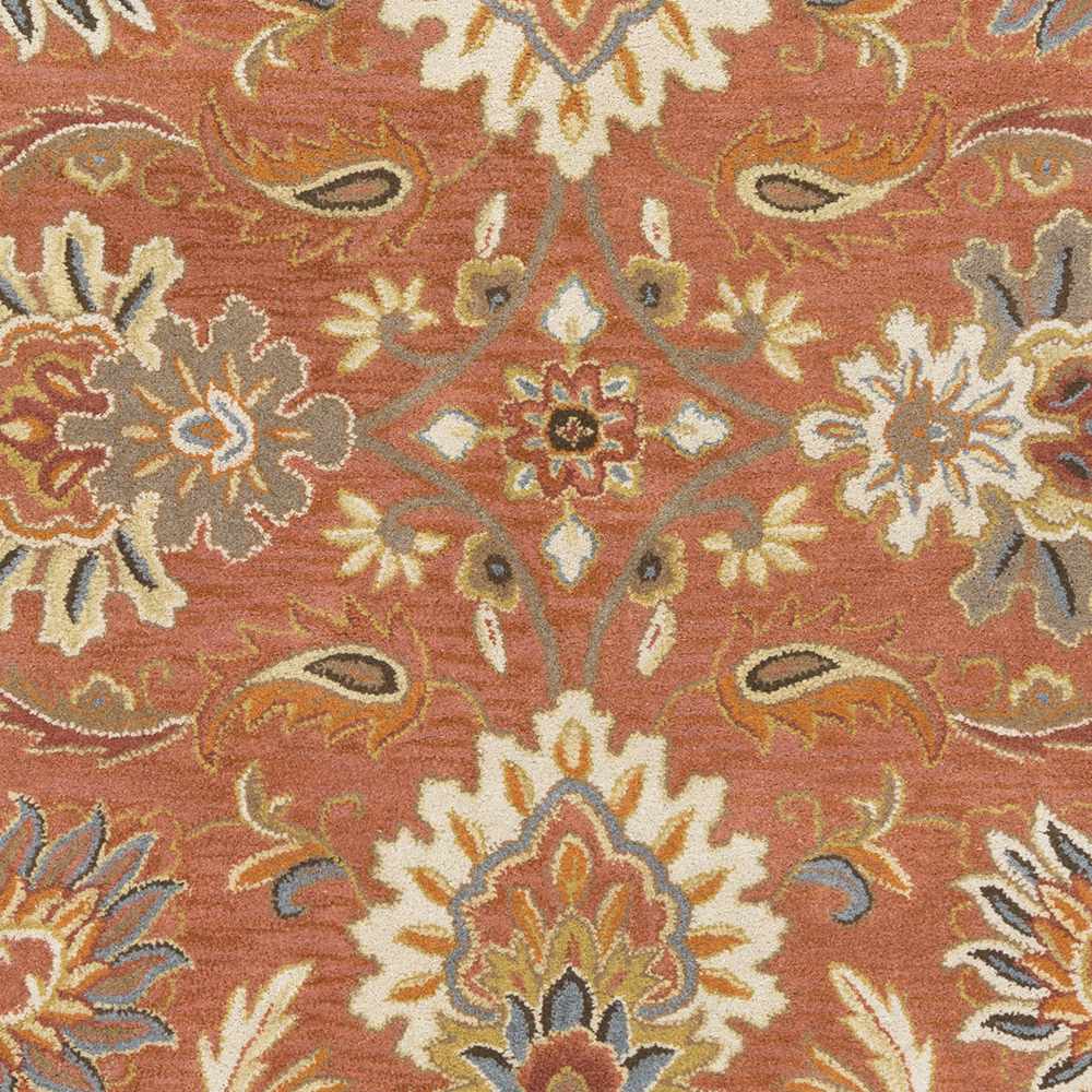 Chesterton Hand Tufted Orange 1112 Runner Rug