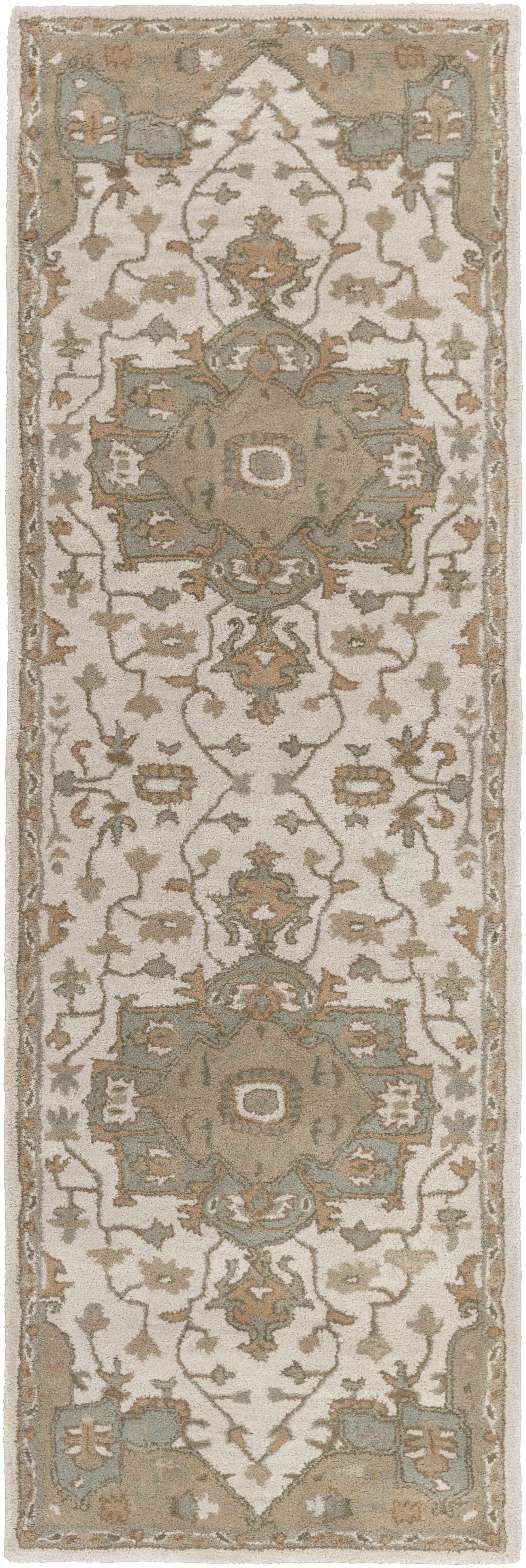 Broomfield Hand Tufted Sage 1143 Runner Rug