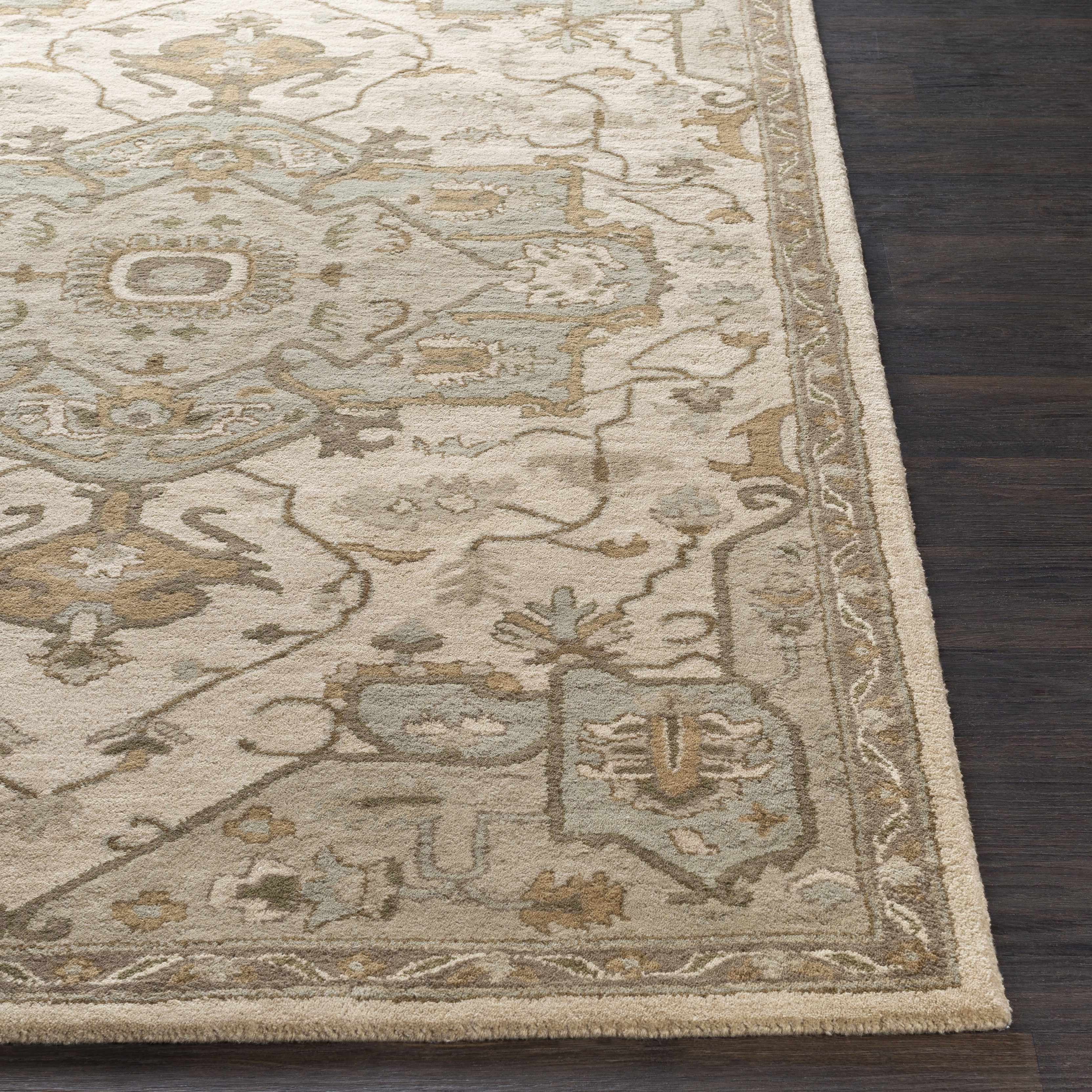 Broomfield Hand Tufted Sage 1143 Runner Rug