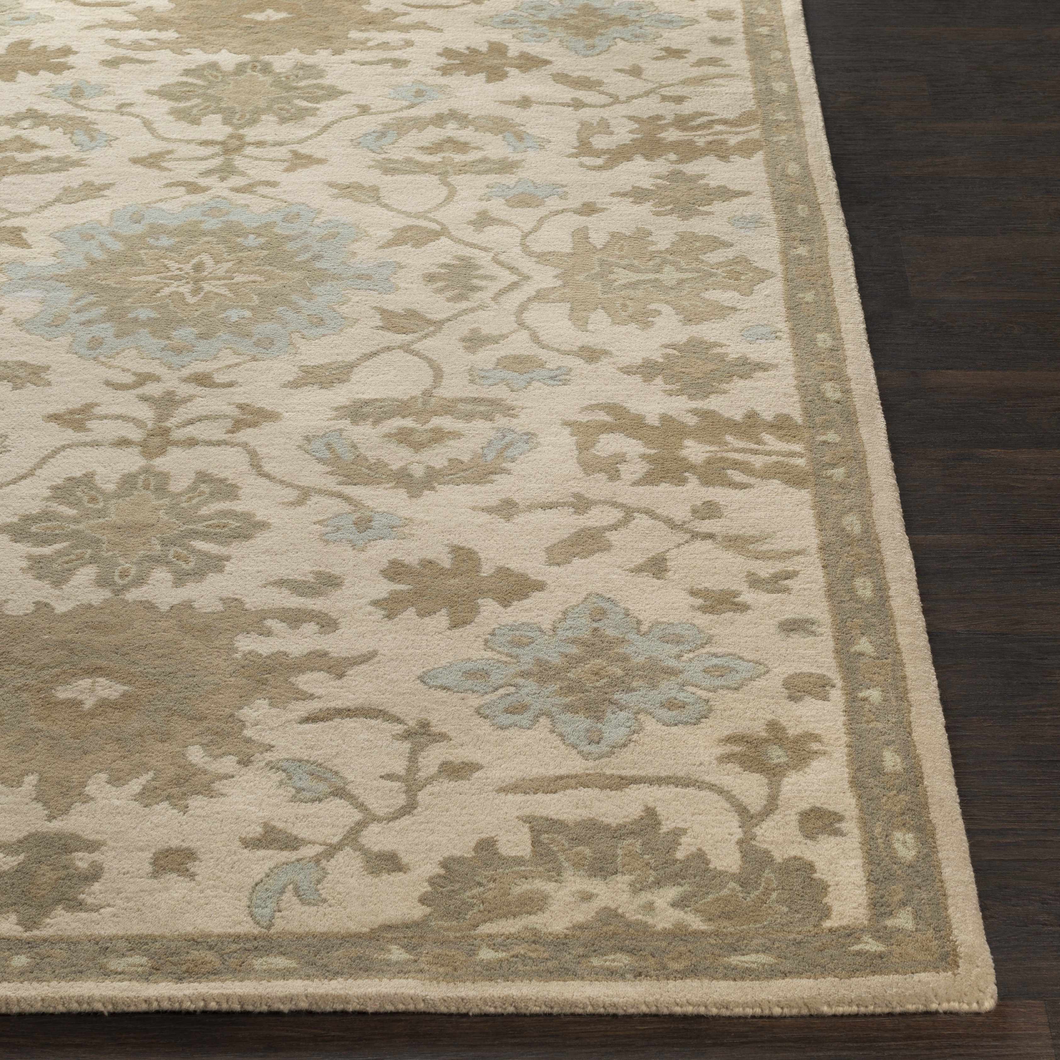 Hazen Hand Tufted Light Beige 1197 Runner Rug