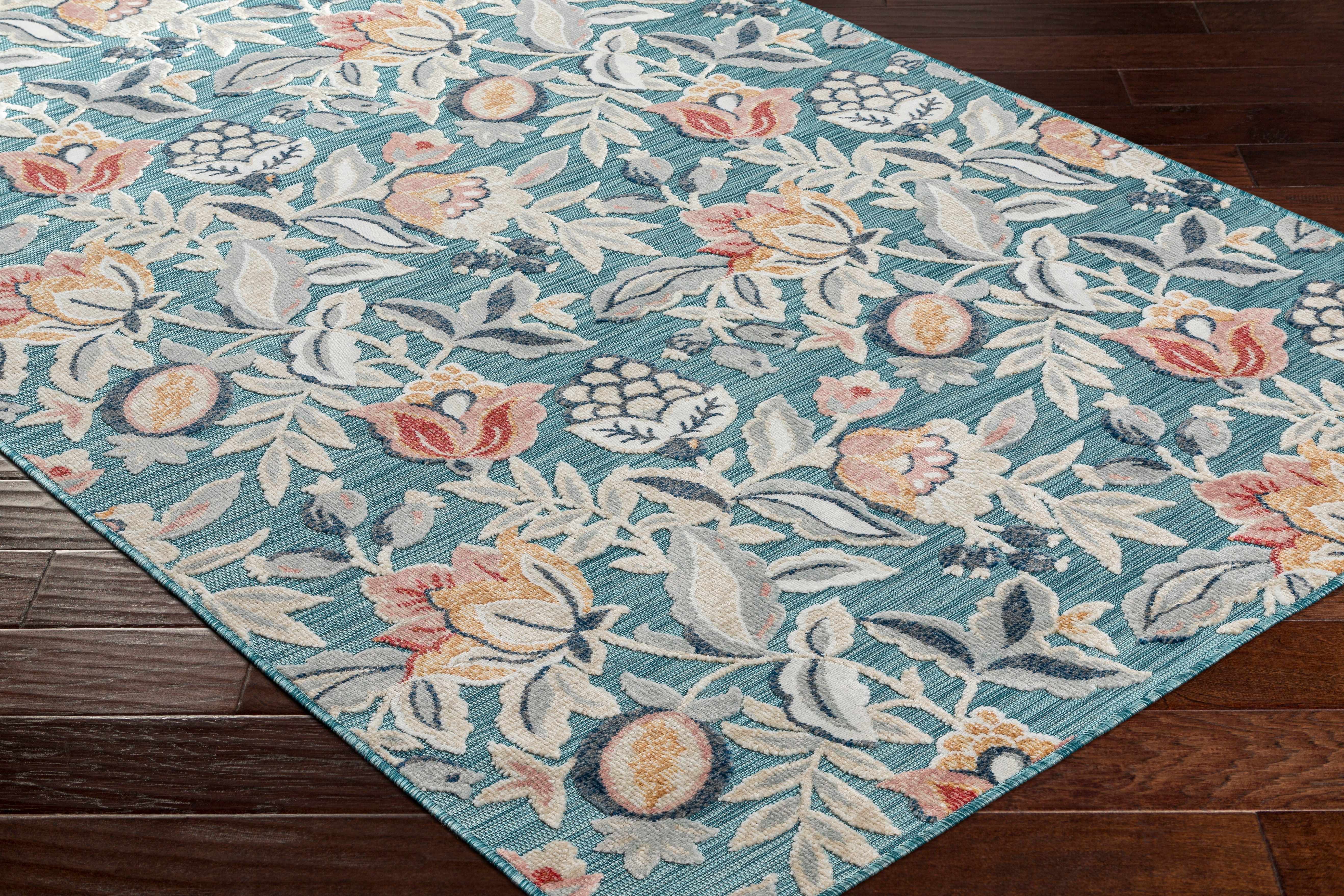 Kian Blue Indoor & Outdoor Rug