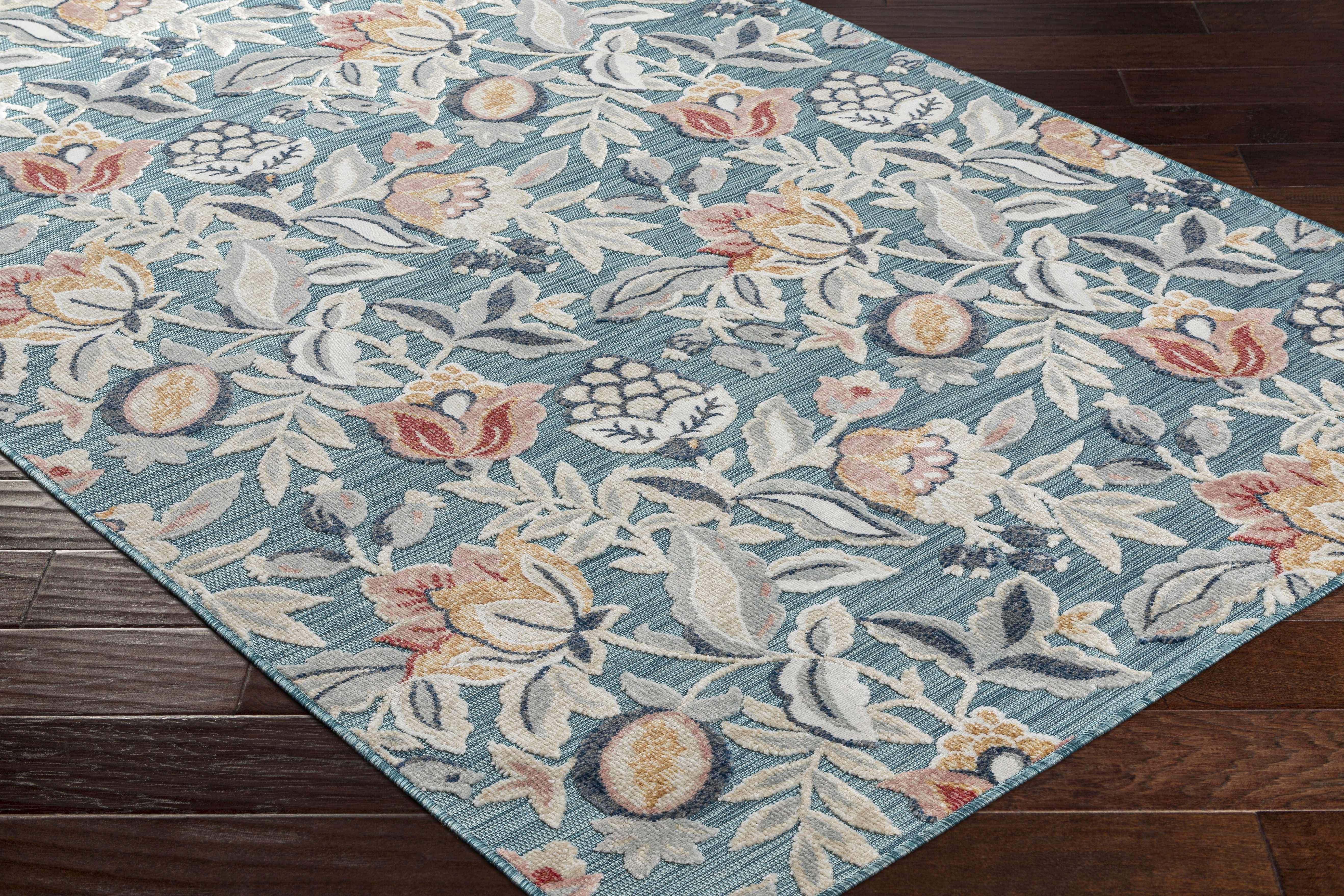 Kian Blue Indoor & Outdoor Rug