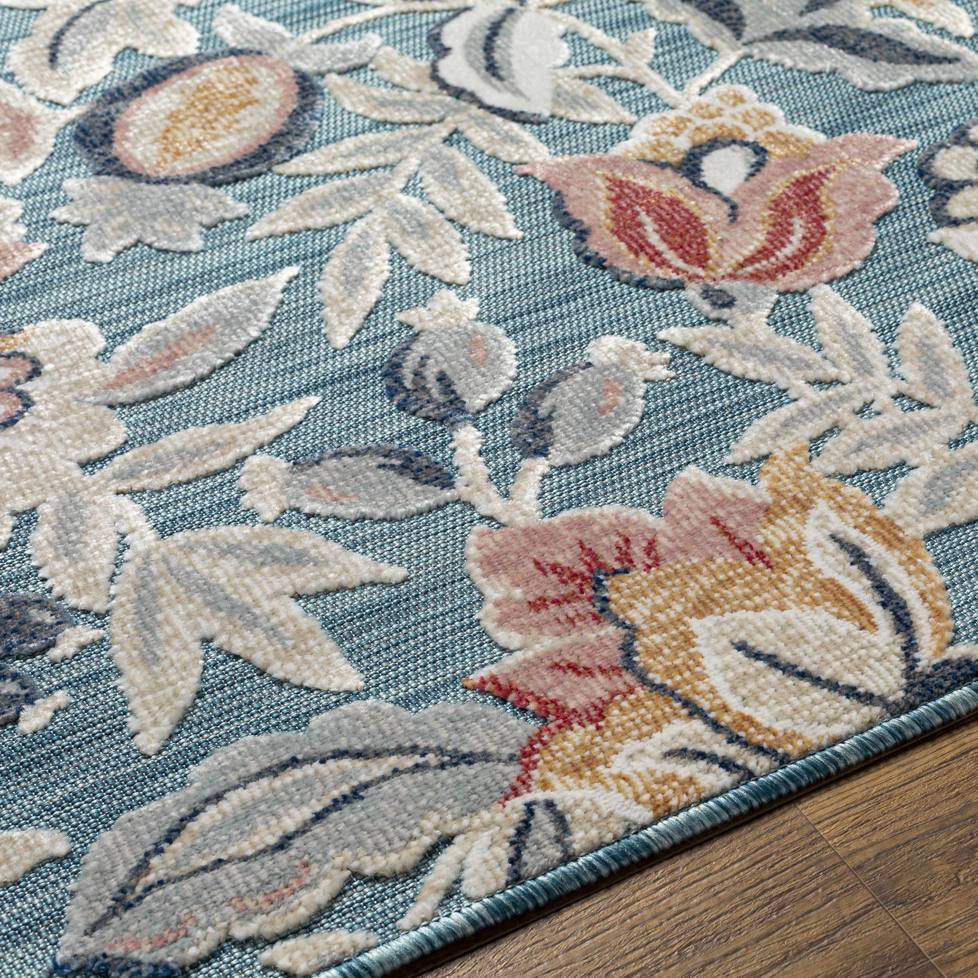 Kian Blue Indoor & Outdoor Rug