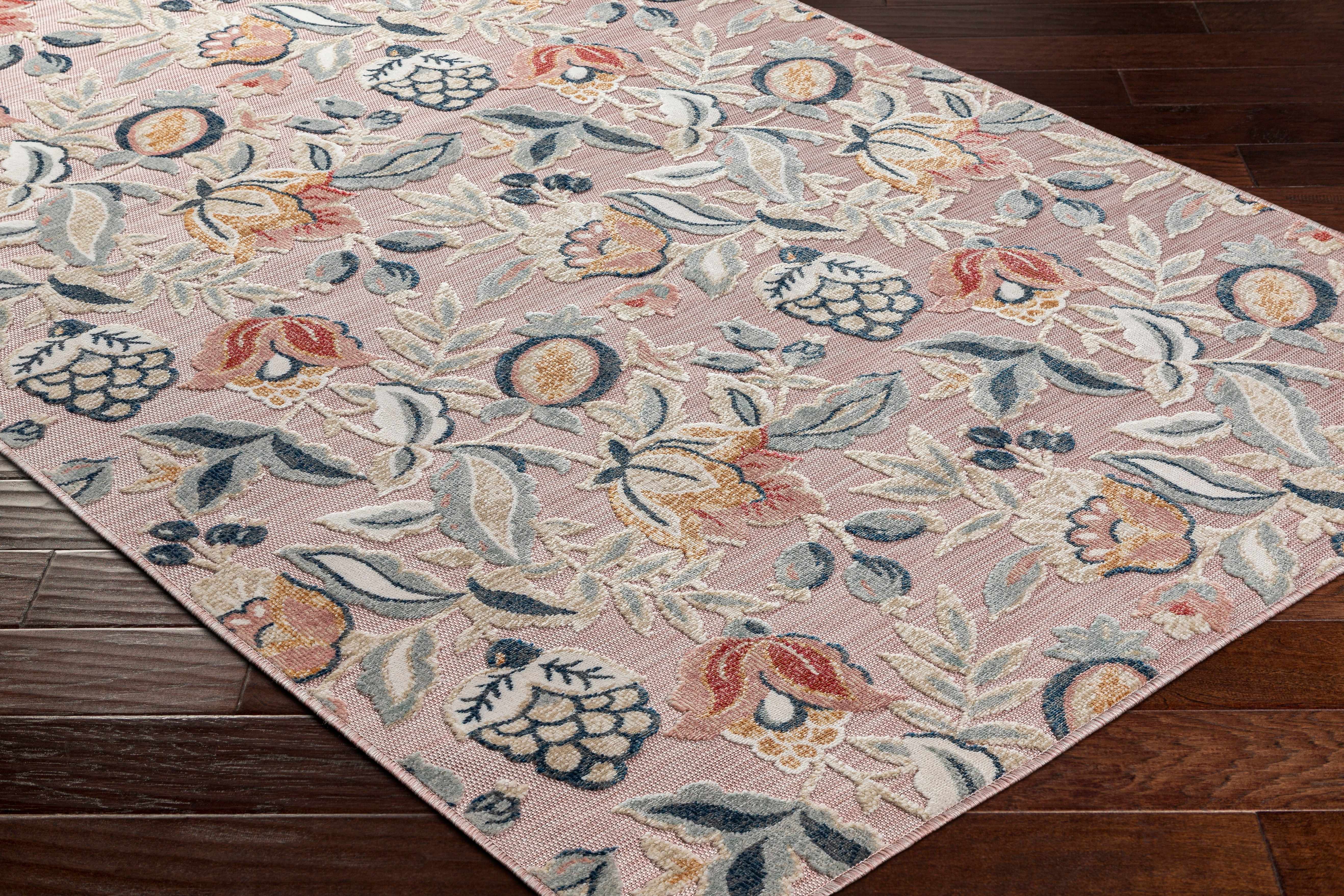 Kian Pink Indoor & Outdoor Rug