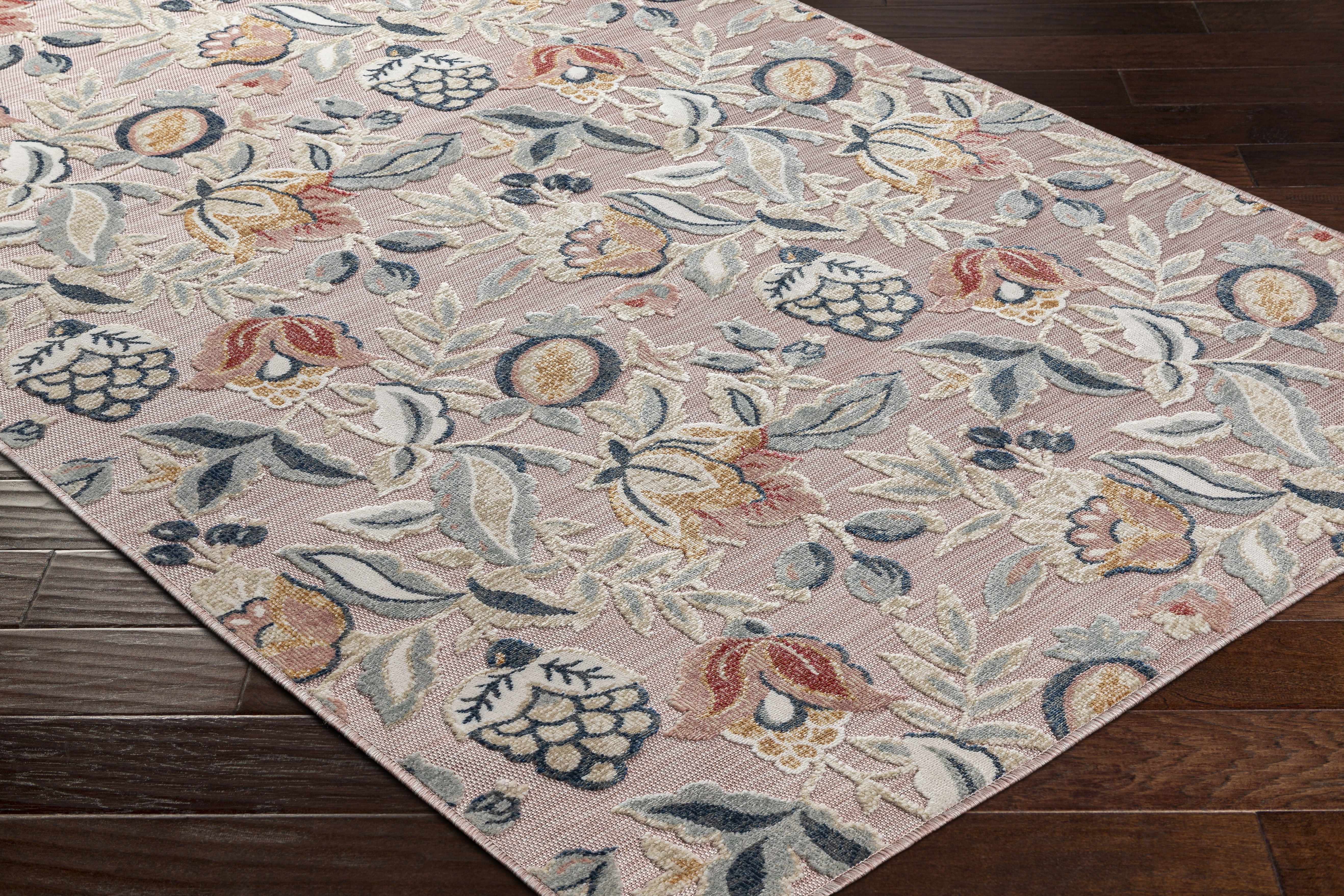 Kian Pink Indoor & Outdoor Rug