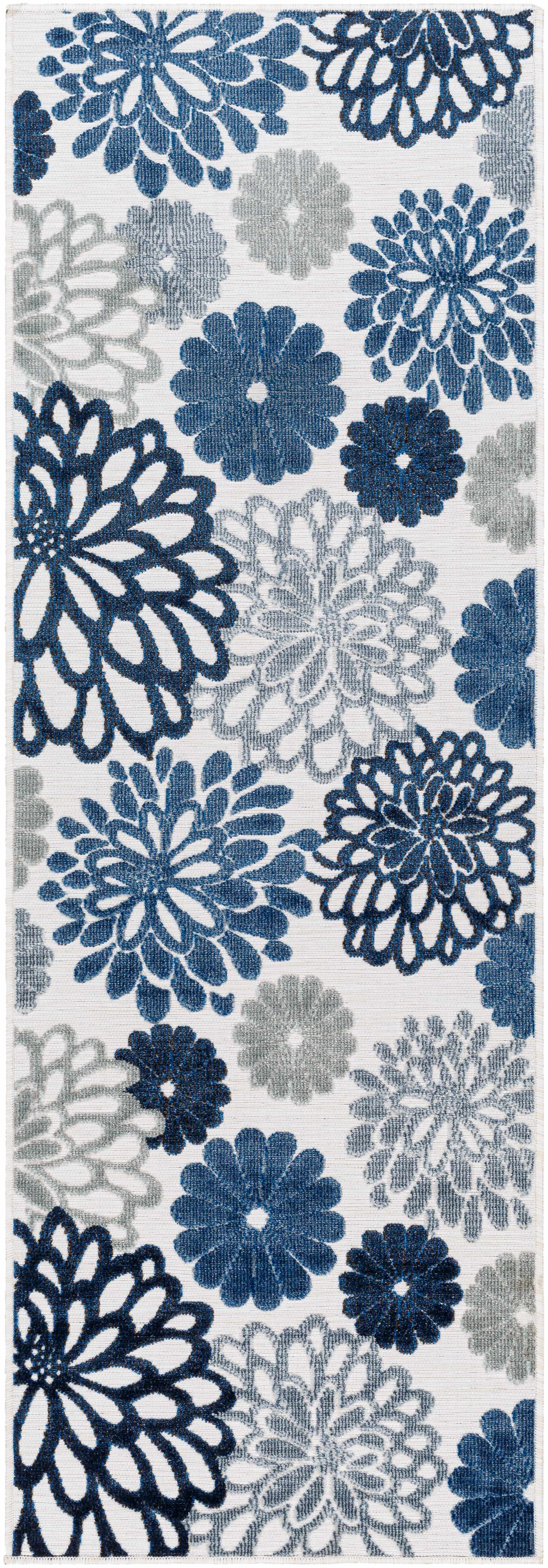 Thea Navy Indoor & Outdoor Rug