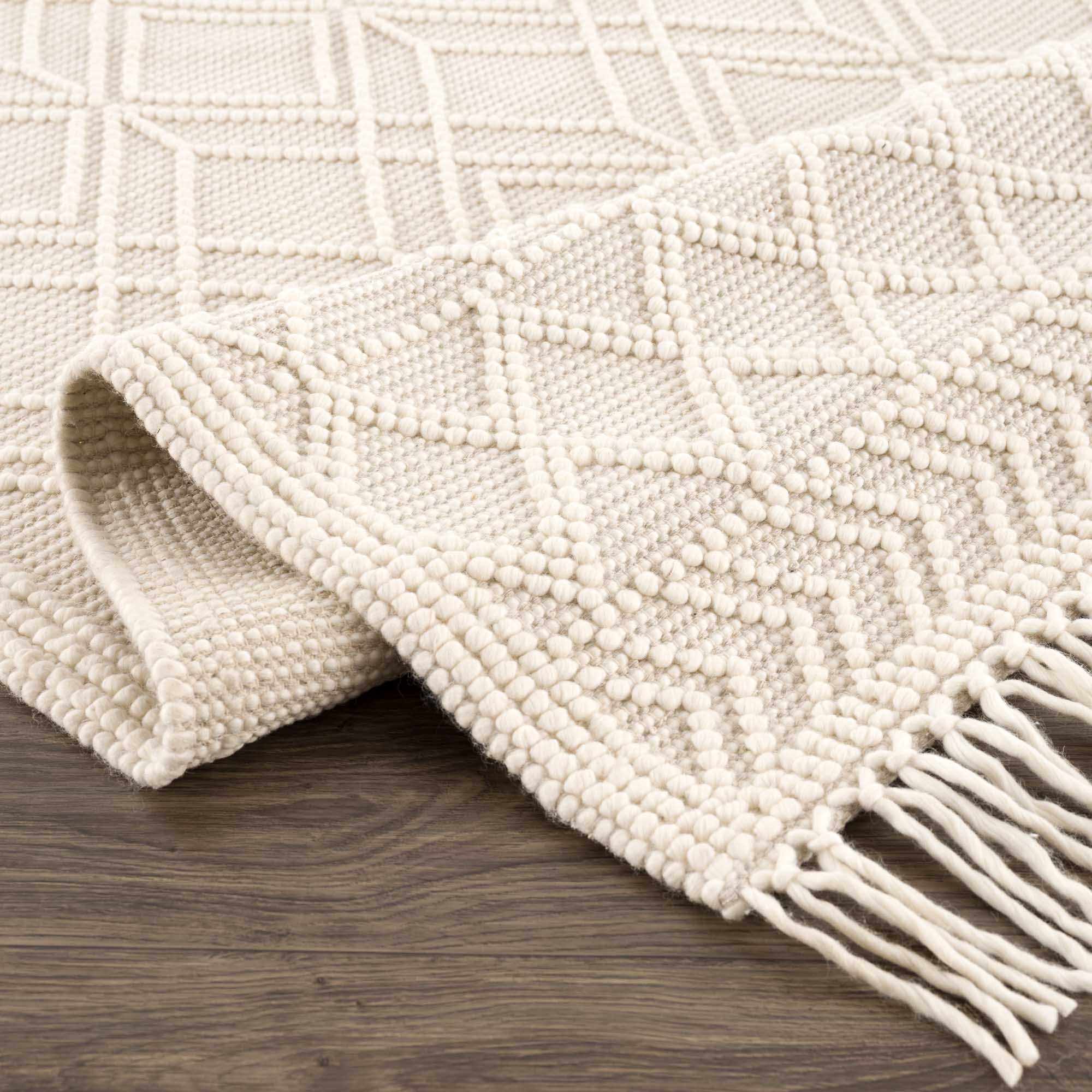 Ramsbury Beige Runner Rug
