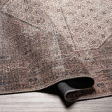 Tan Ormstown Distressed Washable Runner Rug