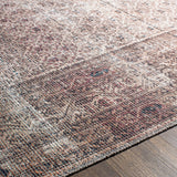 Tan Ormstown Distressed Washable Runner Rug