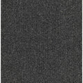 Black Moxley Braided Textured Runner Rug