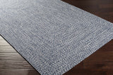 Blue Carbrook Braided Textured Runner Rug