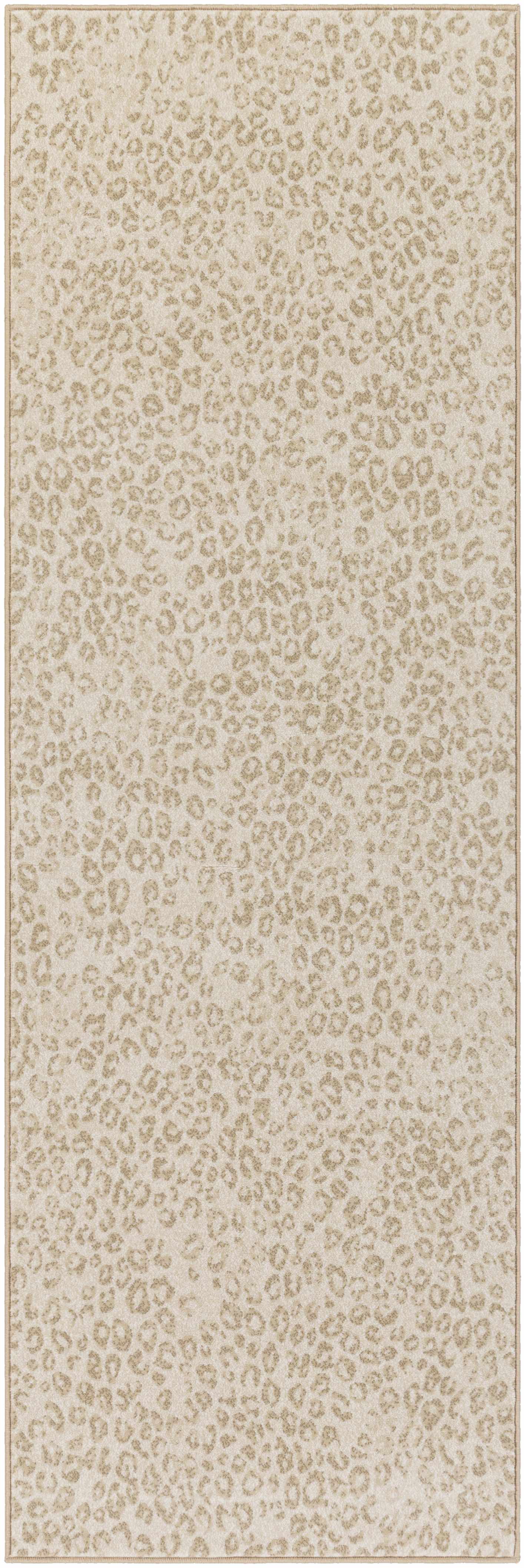 Heathmont Leopard Print Runner Rug