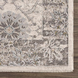 Sample Gauge Cream & Gray Blue Area Rug