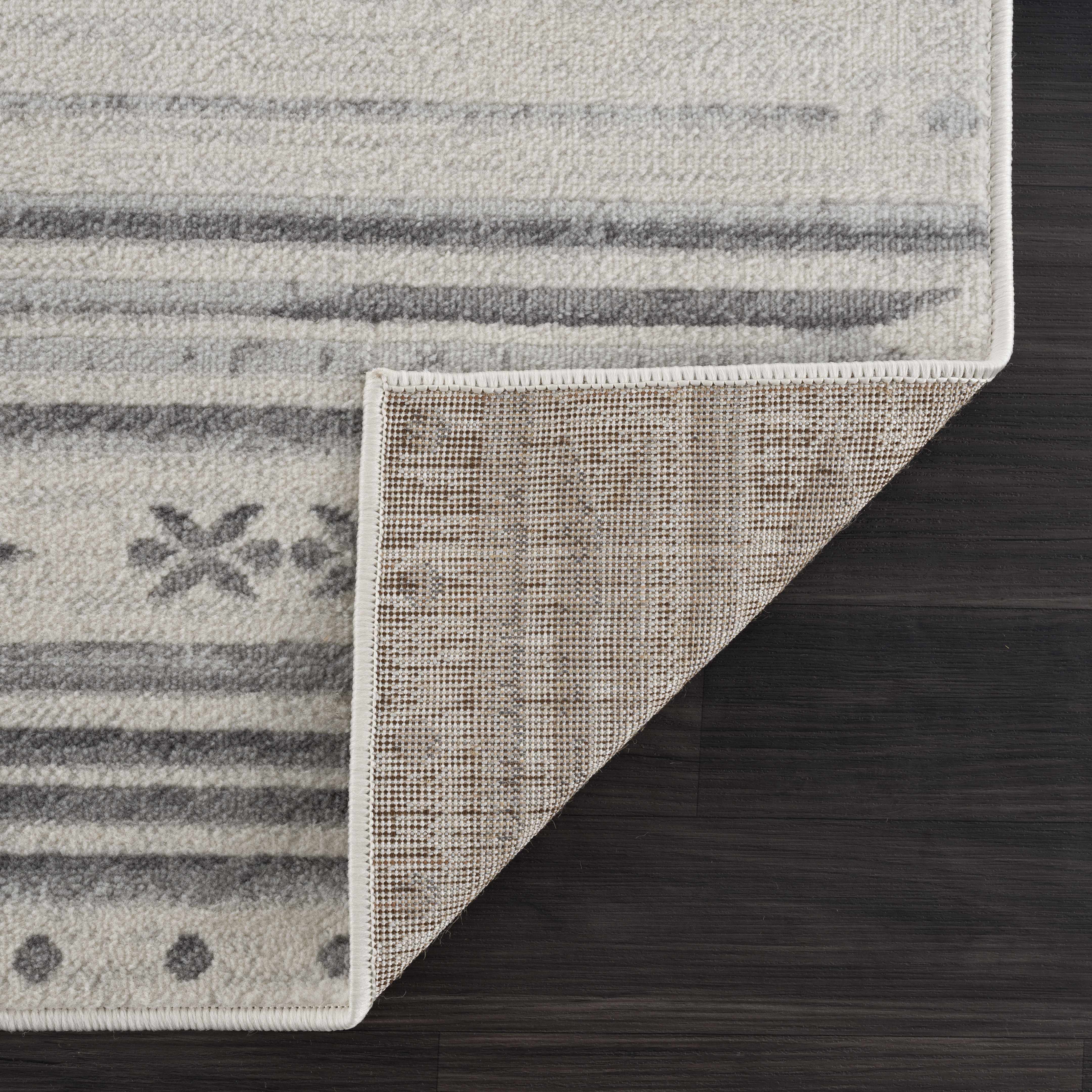 Tigri Aztec Ivory & Gray 2325 Runner Rug