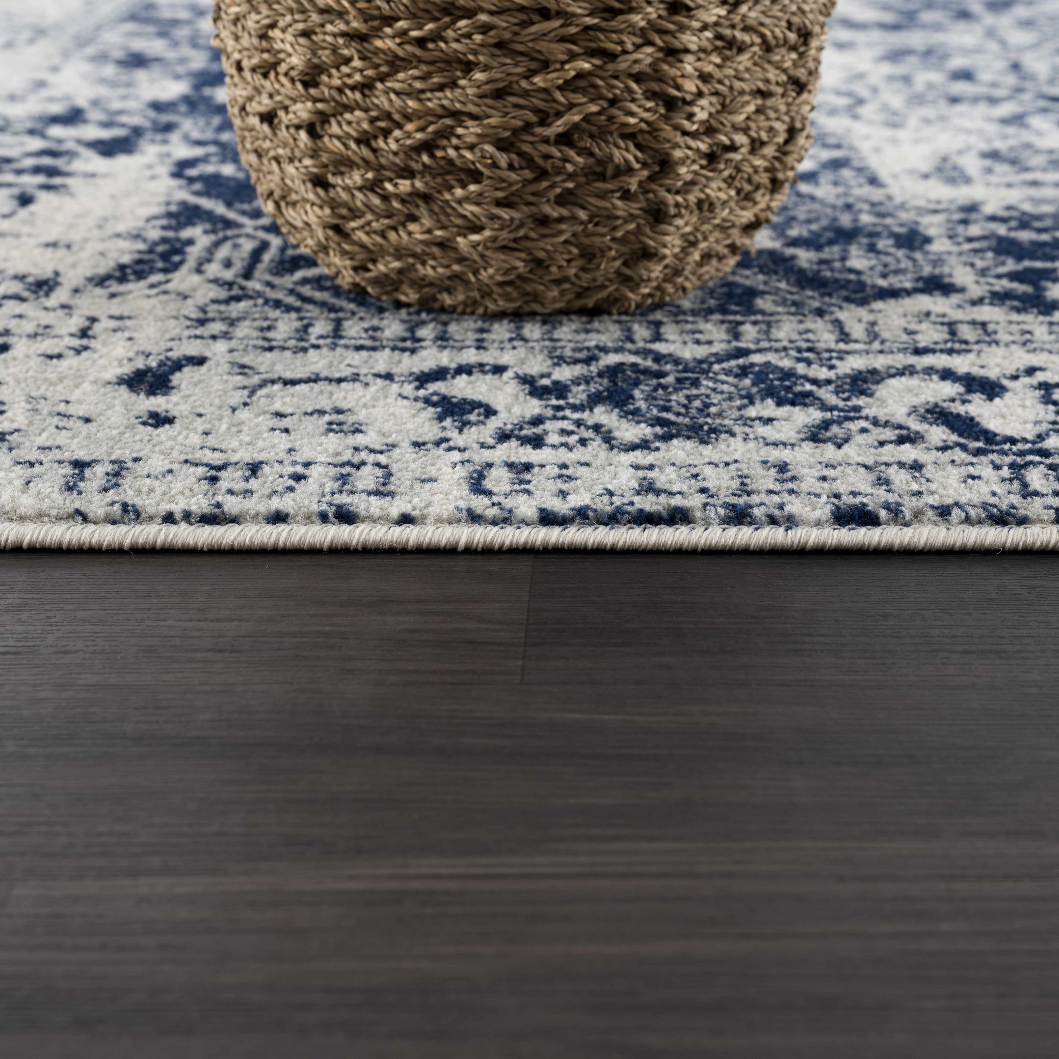 Rachel Navy Runner Rug