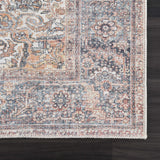 Rust Gardnertown Medallion Washable Runner Rug - Clearance