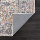 Rust Gardnertown Medallion Washable Runner Rug - Clearance