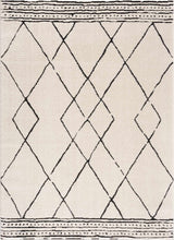 Keone Black & White Runner Rug