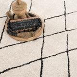 Keone Black & White Runner Rug